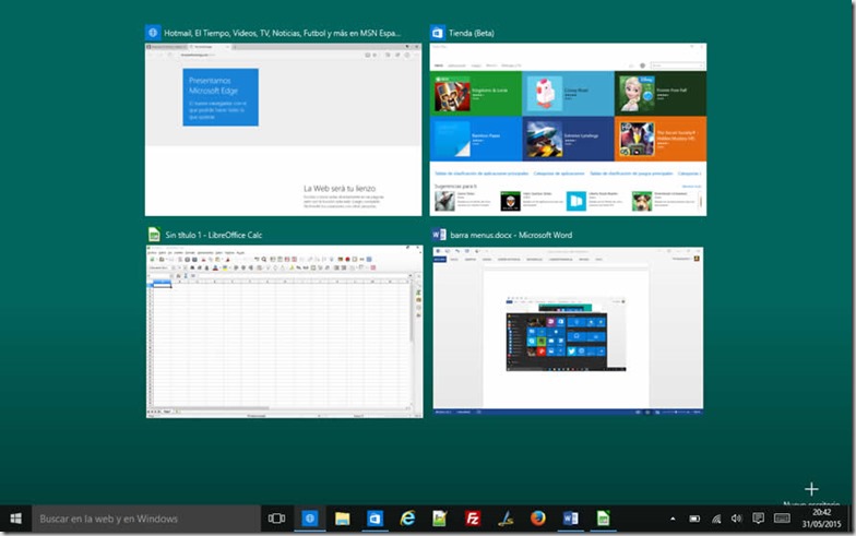 Windows 10 cambiar de aplicacion