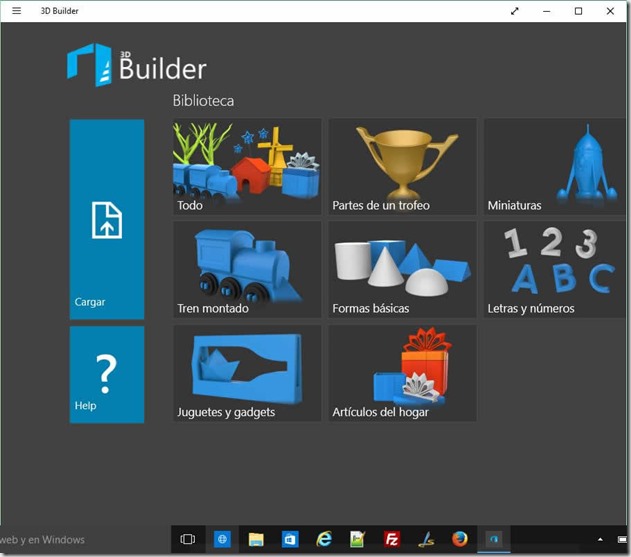 Windows 10 editor 3d