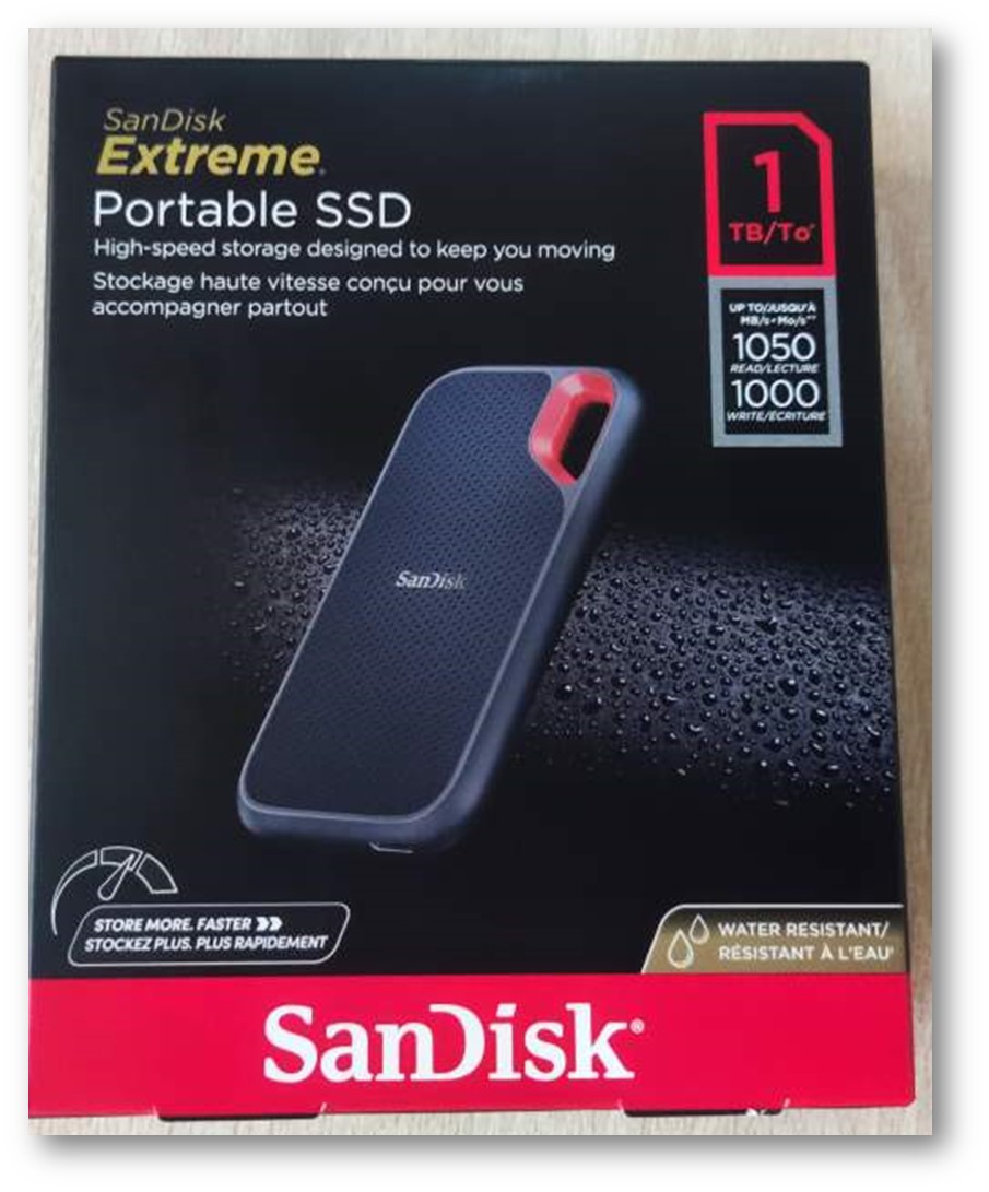 Herencia distorsión En el piso Revisión del SanDisk Extreme Portable v2 disco duro externo SSD - Al otro  lado del mostrador
