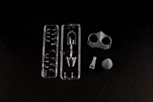 trumpeter j8 b transparentes y piezas protegidas