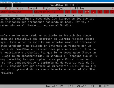 wordstar en dosbox x Mediana thumb