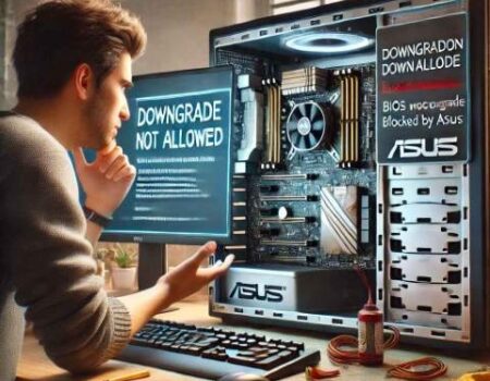 Asus no permite volver atras con sus bios si alguna nueva no funciona bien