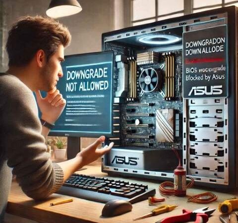 Asus no permite volver atras con sus bios si alguna nueva no funciona bien