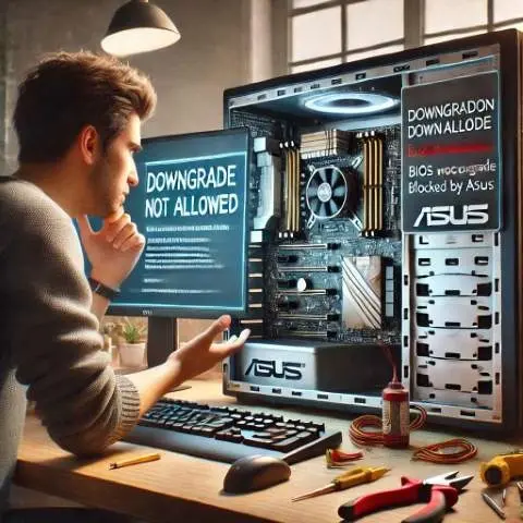 Asus prohíbe la marcha atrás en sus BIOS Asus no permite volver atras con sus bios si alguna nueva no funciona bien jpg