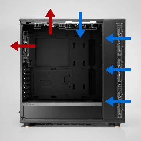 Noctua cambia una regla en la ventilación del PC Noctua cambiando el flujo de aire clasico thumb jpg