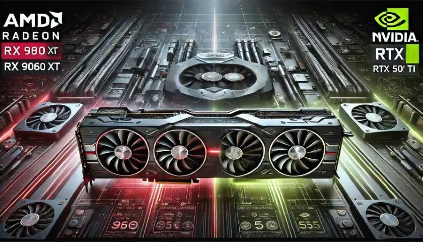 AMD Radeon RX 9060XT frente a nVidia RTX 5060Ti en DLSS y FSR amd radeon rx 9060xt frente a nvidia 5060ti jpg