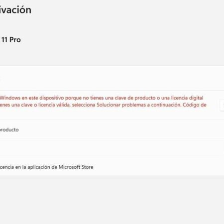 error activacion windows 11 pro