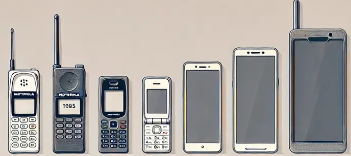El tamaño que le dan los fabricantes a sus productos evolucion tamanos de los moviles thumb jpg