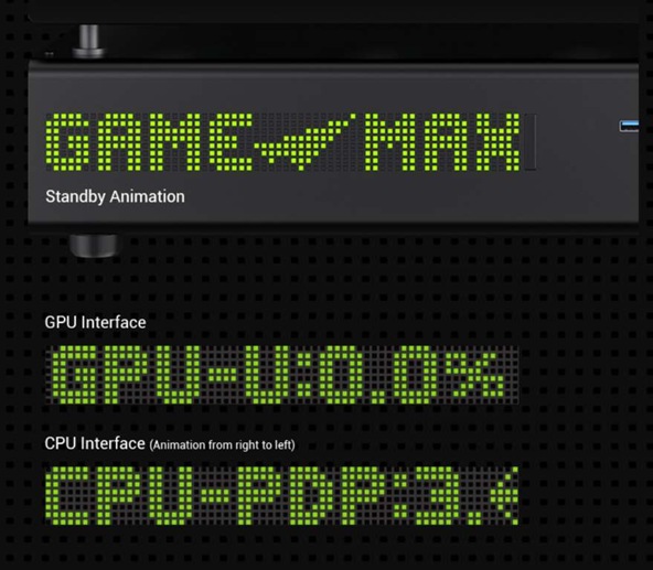 Gamemaxpc n90bk leds programables