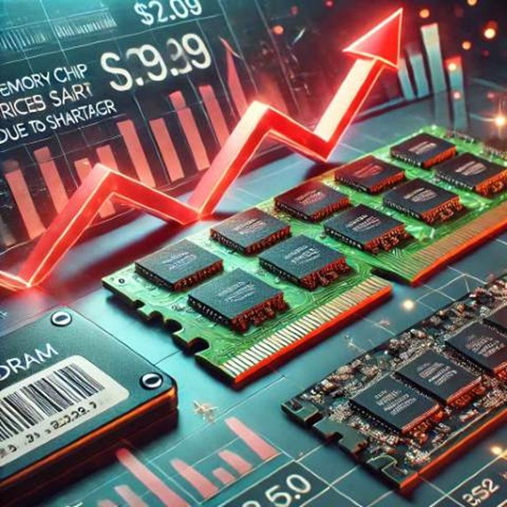 subida de precio de los chips de memoria de cara a navidad 2025