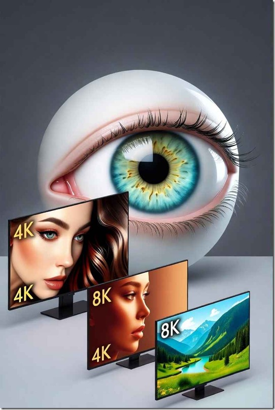 Ojo humano y resoluciones efectivas _BB Ojo humano y resoluciones efectivas _BB