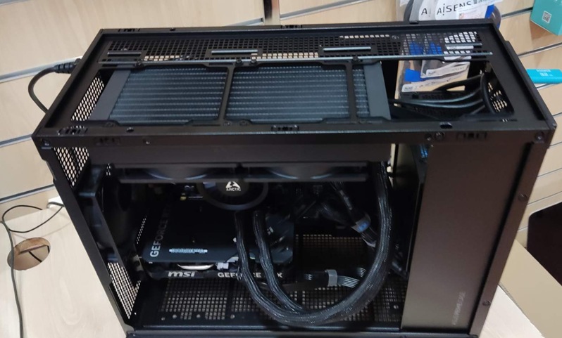 Asus ap201 detalle montaje interior