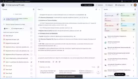 NotebookLM pantalla principal copia