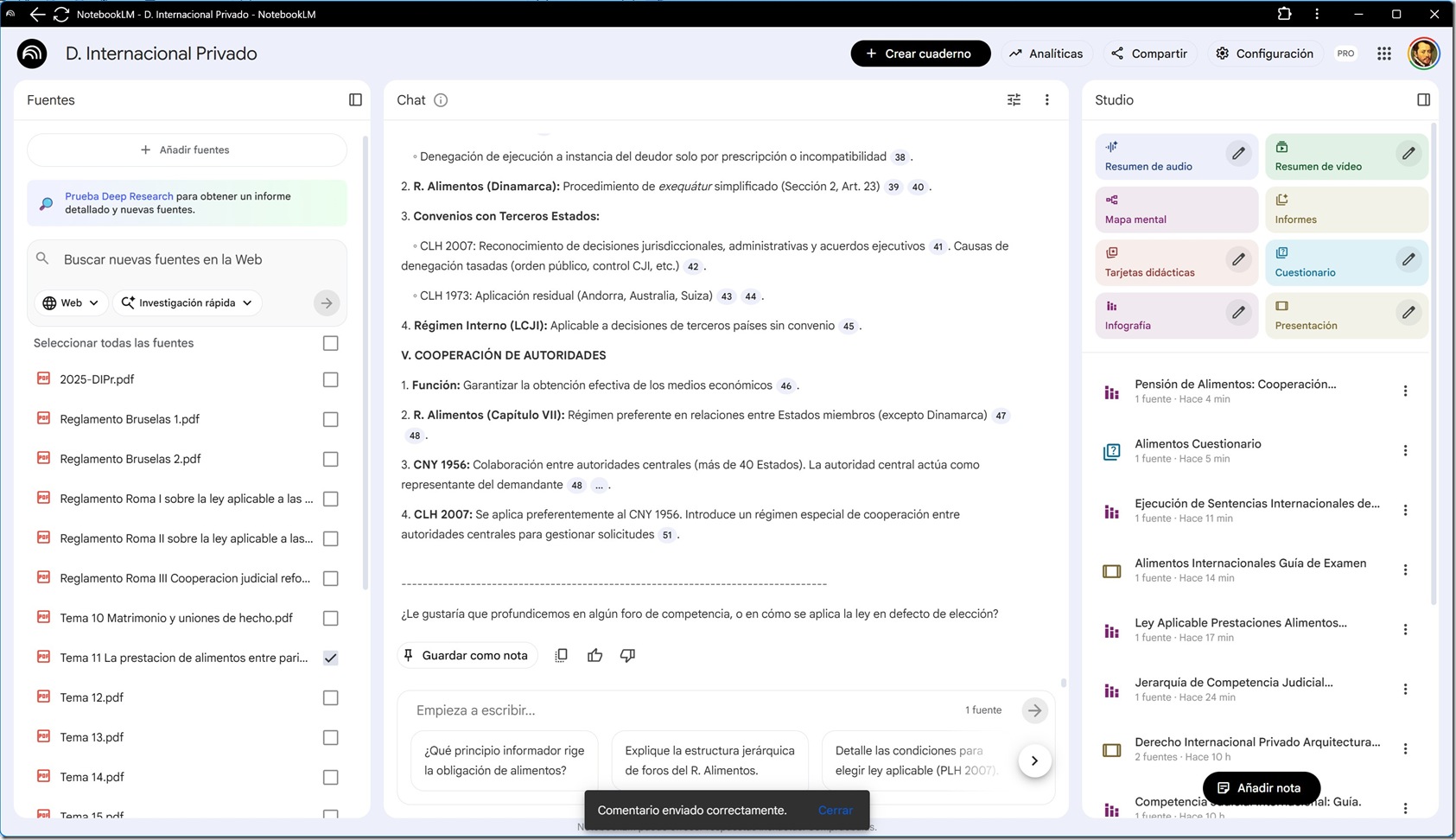 NotebookLM pantalla principal