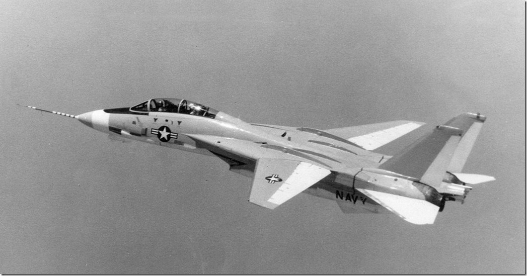 f-14a vuelo del primer prototipo