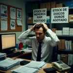 problemas para hacer presupuestos por los precios y stock de ram y discos duros a