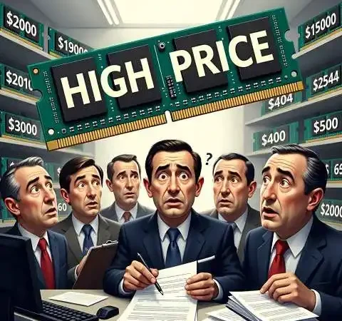 comprando memoria ram en las empresa IA con poca inteligencia