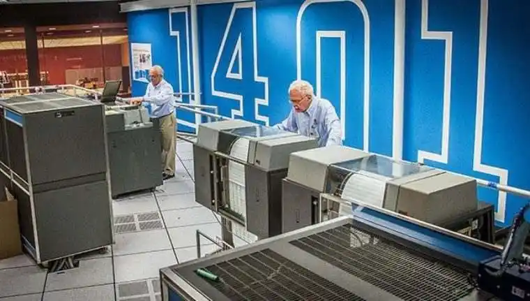 ibm1401 museo de historia de la computacion