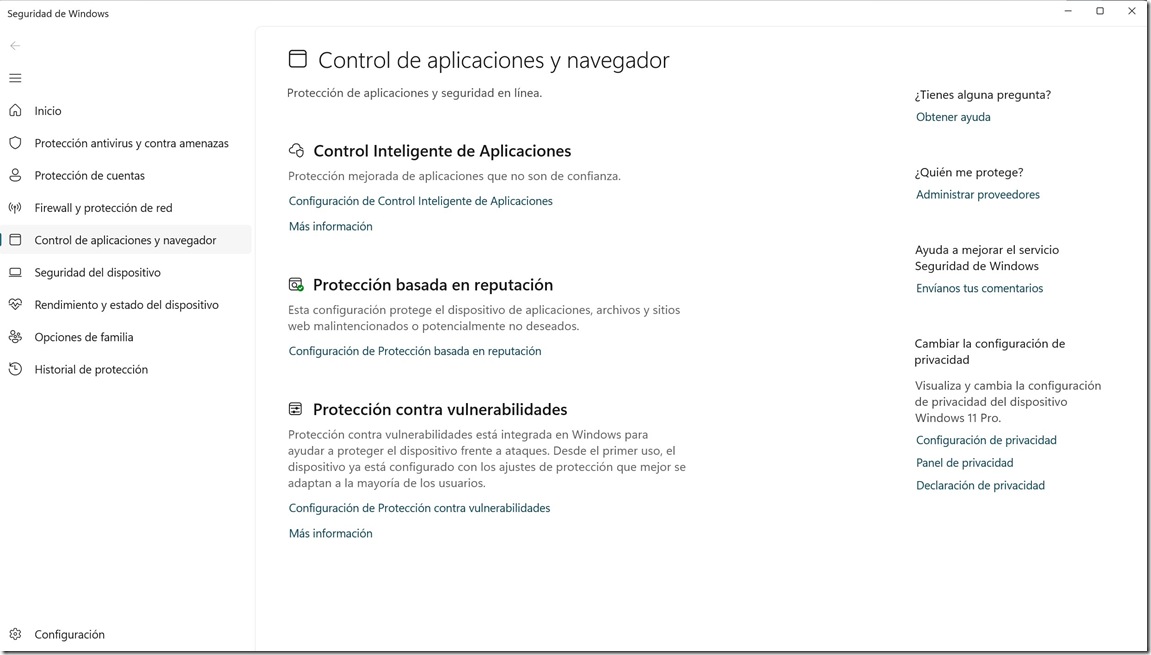 Desactivar control inteligente de aplicaciones windows 11 _b