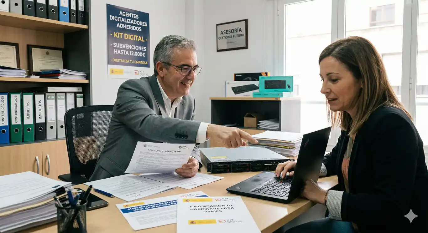 Asesores, diseñadores y seoeros los nuevos vendedores de informática y software 1 asesores contable vendiendo hardware