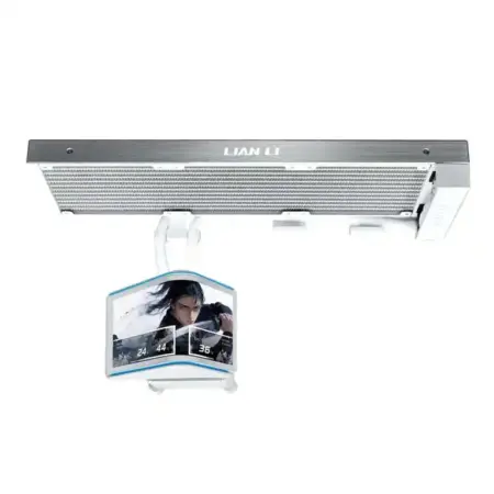 lian li kit refrigeracion liquida con monitor 2k motorizado