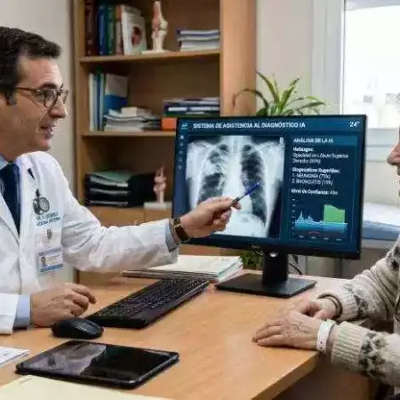 medico usando la ia en una consulta 2