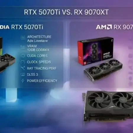 nvidia rtx 5070ti frente a amd rx 9070xt comparativa