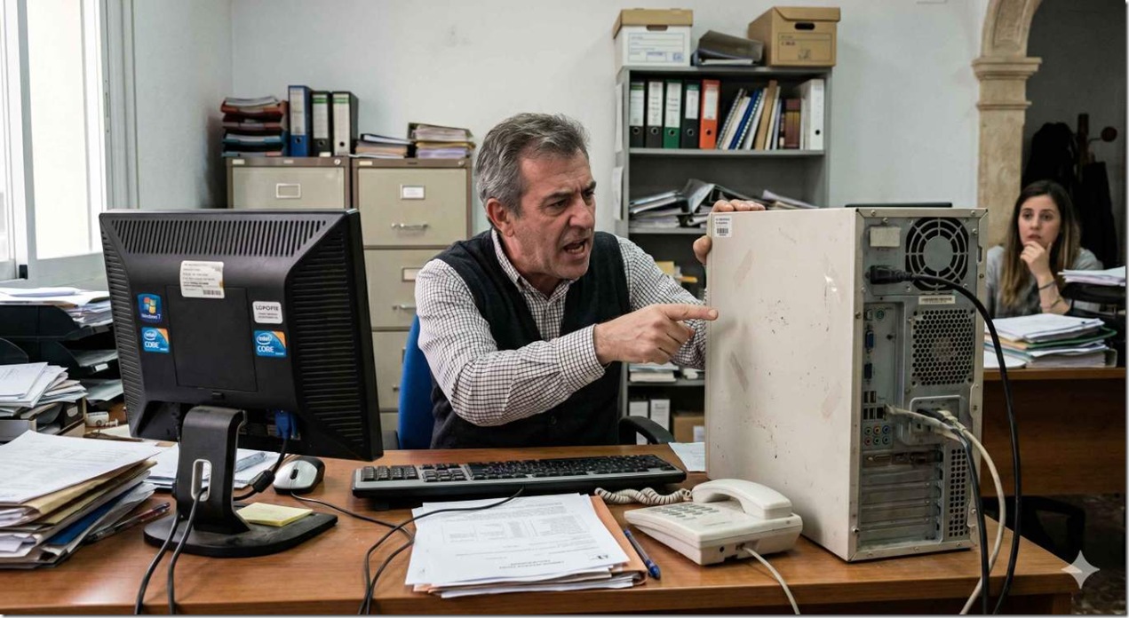 el pc se hace viejo enseguida