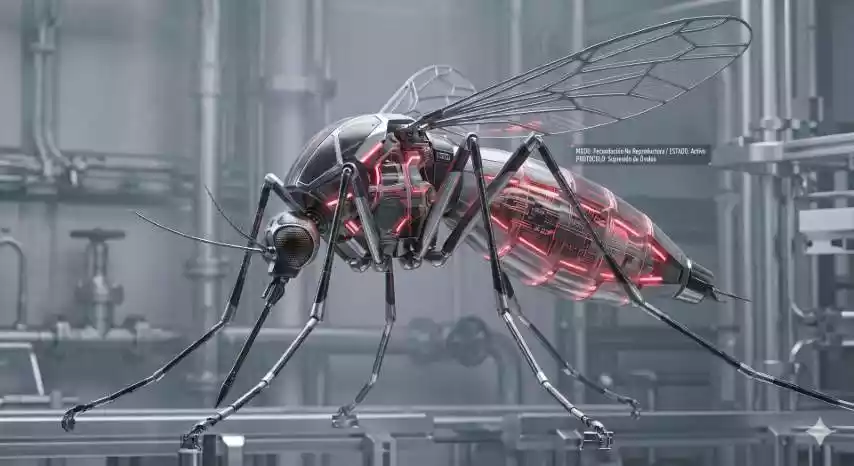 mosquito cyborg para enganar a las hembras 2