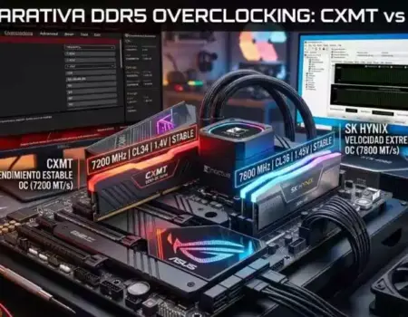 cxmt no es tan buena en overcloking como hynix 2