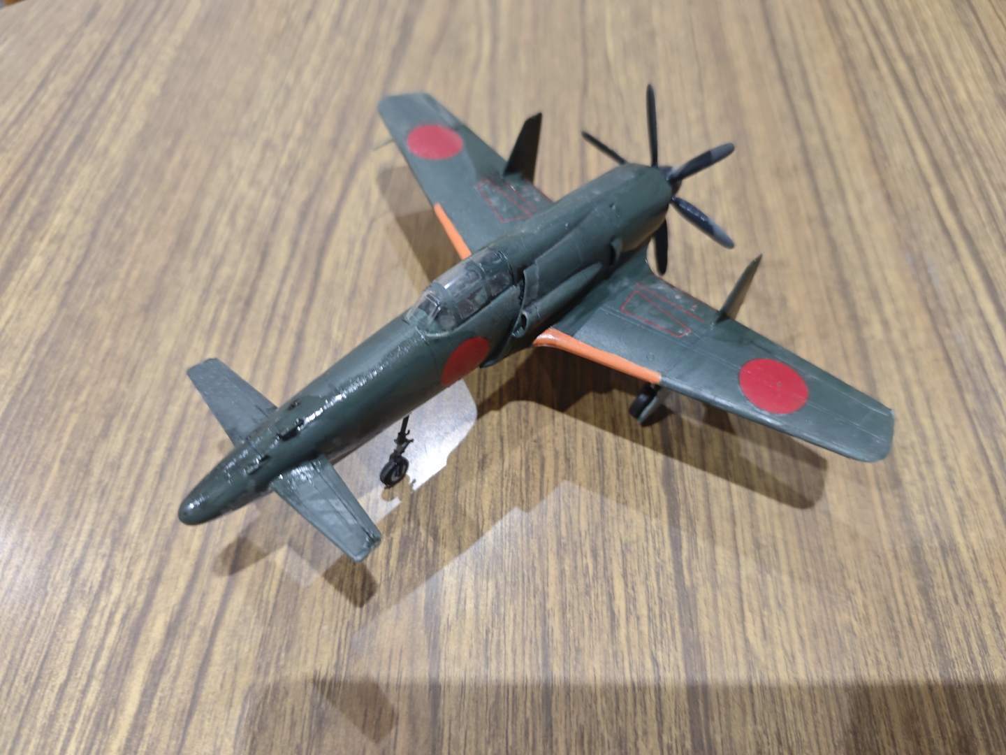 Kyushu J7W1 Shinden de Hasegawa a 1:48: finalizado 2 IMG 20261008 195948