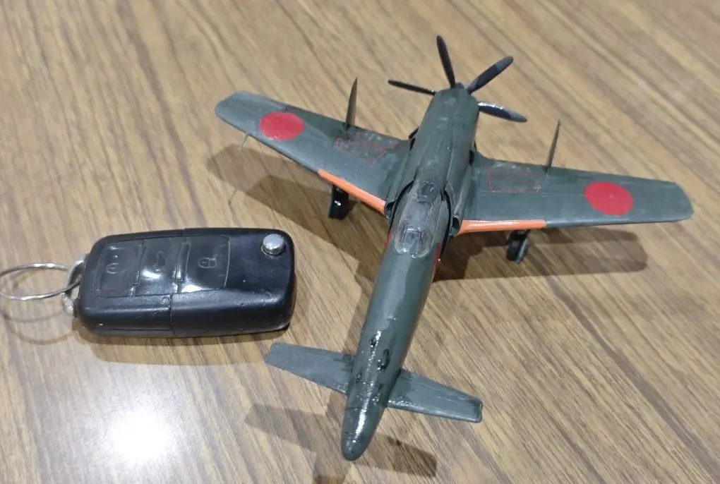 Kyushu J7W1 Shinden de Hasegawa a 1:48: finalizado 1 IMG 20261008 195958 e1792269104160