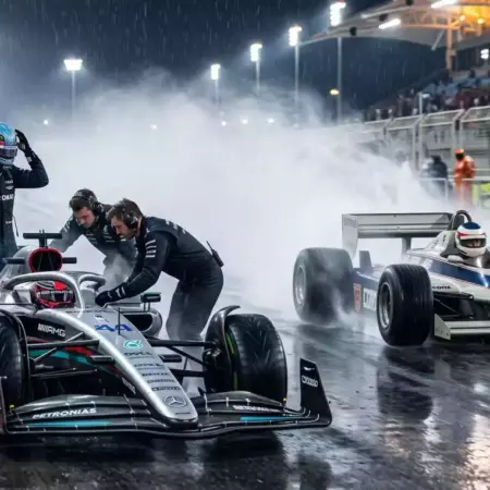 coches de f1 modernos no funcionan con lluvia