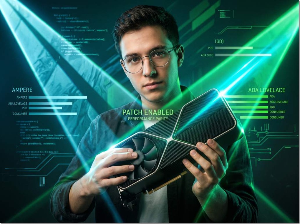 desbloqueando las nvidia rtx 3000 y 4000 para que rindan como sus contrapartes profesionales